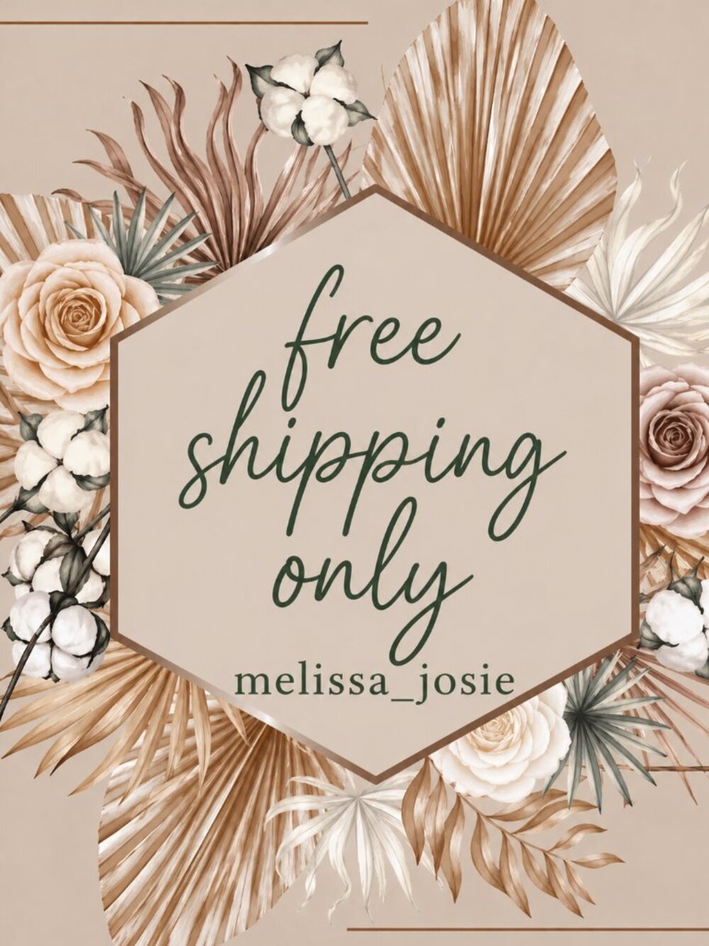 Free Shipping ONLY - - -